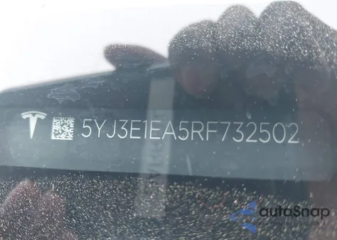 2024 Tesla Model 3 Long Range Dual Motor All-Wheel Drive/Rear-Wheel Drive from USA, damaged, VIN 5YJ3E1EA5RF732502